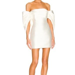 NEVER WORN Elina Mini Dress in Cream